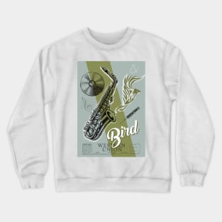 Bird - Alternative Movie Poster Crewneck Sweatshirt